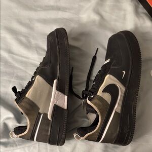 Stylish Black and Gray Sneakers